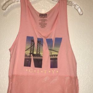 RRR TANK TOP SIZE S PINK